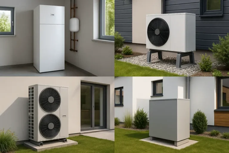 Koszt pompy ciepła 5 kW: Co każdy właściciel domu powinien wiedzieć 7 Zegy różnych systemów pomp ciepła zamontowanych w nowoczesnych domach.