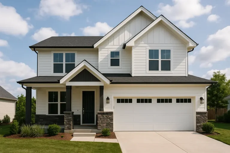 Milcząca zgoda na użytkowanie: Twoja droga do legalnego zamieszkania 9 Widok na nowoczesny budynek, który symbolizuje legalne użytkowanie po zgłoszeniu zakończenia budowy.