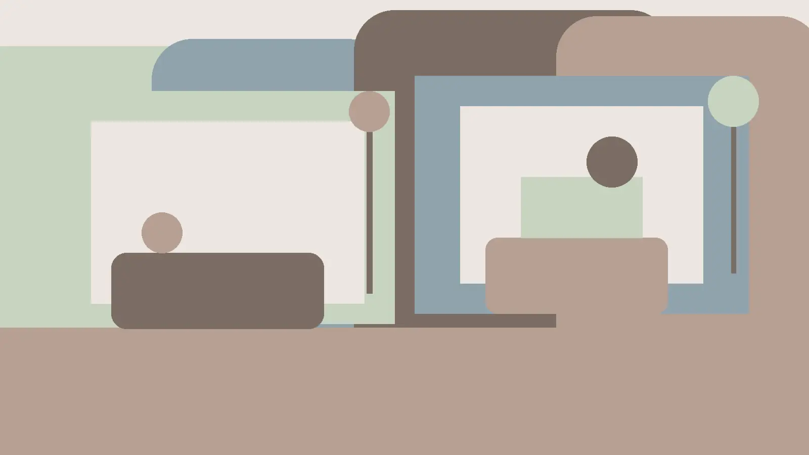 Kolory do sypialni sprzyjające wyciszeniu, relaksowi i spokojnemu nastrojowi, z delikatną zielenią oraz przygaszonym błękitem